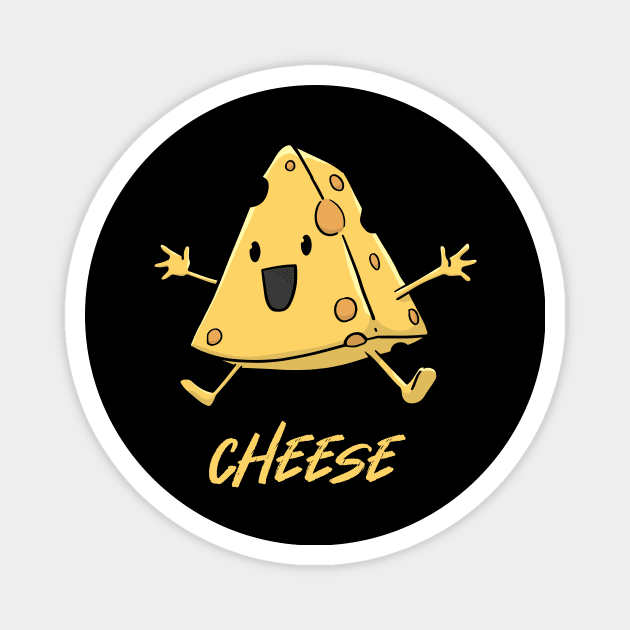 Cheese Lover Kawaii Magnet by KAWAIITEE